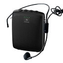 WinBridge 拡声器 15W ポータブル拡声器 有線ヘッドセットマイク ハンズフリー 音楽再生 スピーカー 小型 コーチ、指導員、ガイド、 会議、イベント 日本語説明書付き WB003