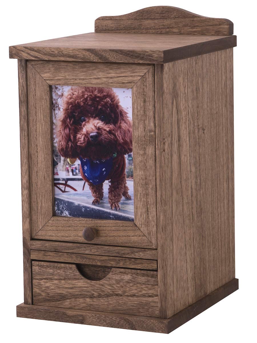 KIRIGEN 職人手作り ペット 仏壇 仏具 かわいい クリメイションボックス 桐製 ペット骨壷収納 ペット供..