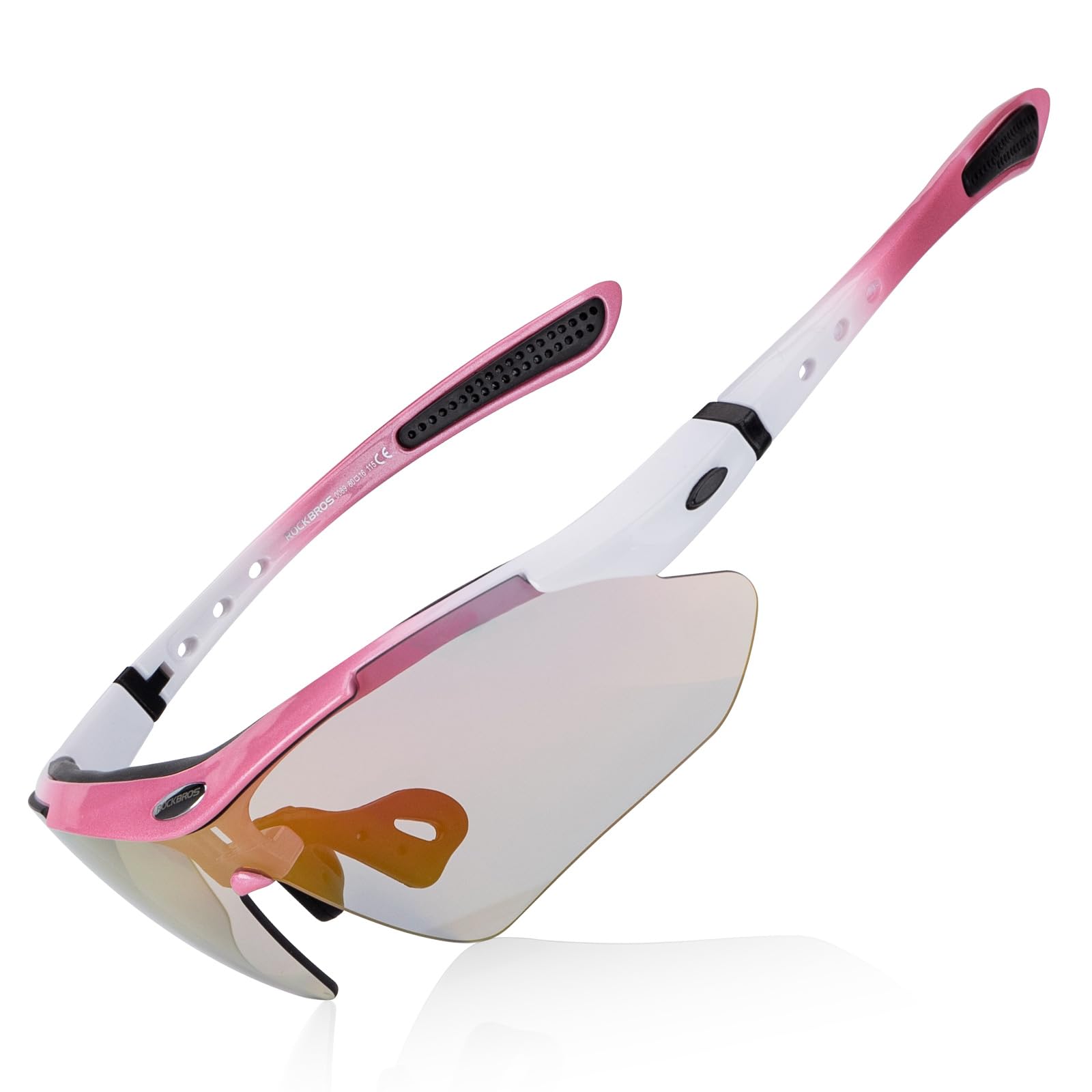 ROCKBROS(ロックブロス)調光サングラス 自転車 サングラス スポーツ 変色レンズ 紫外線カット 防風 軽量 耐衝撃 登山 野球 昼夜兼用 メガネ メンズ...