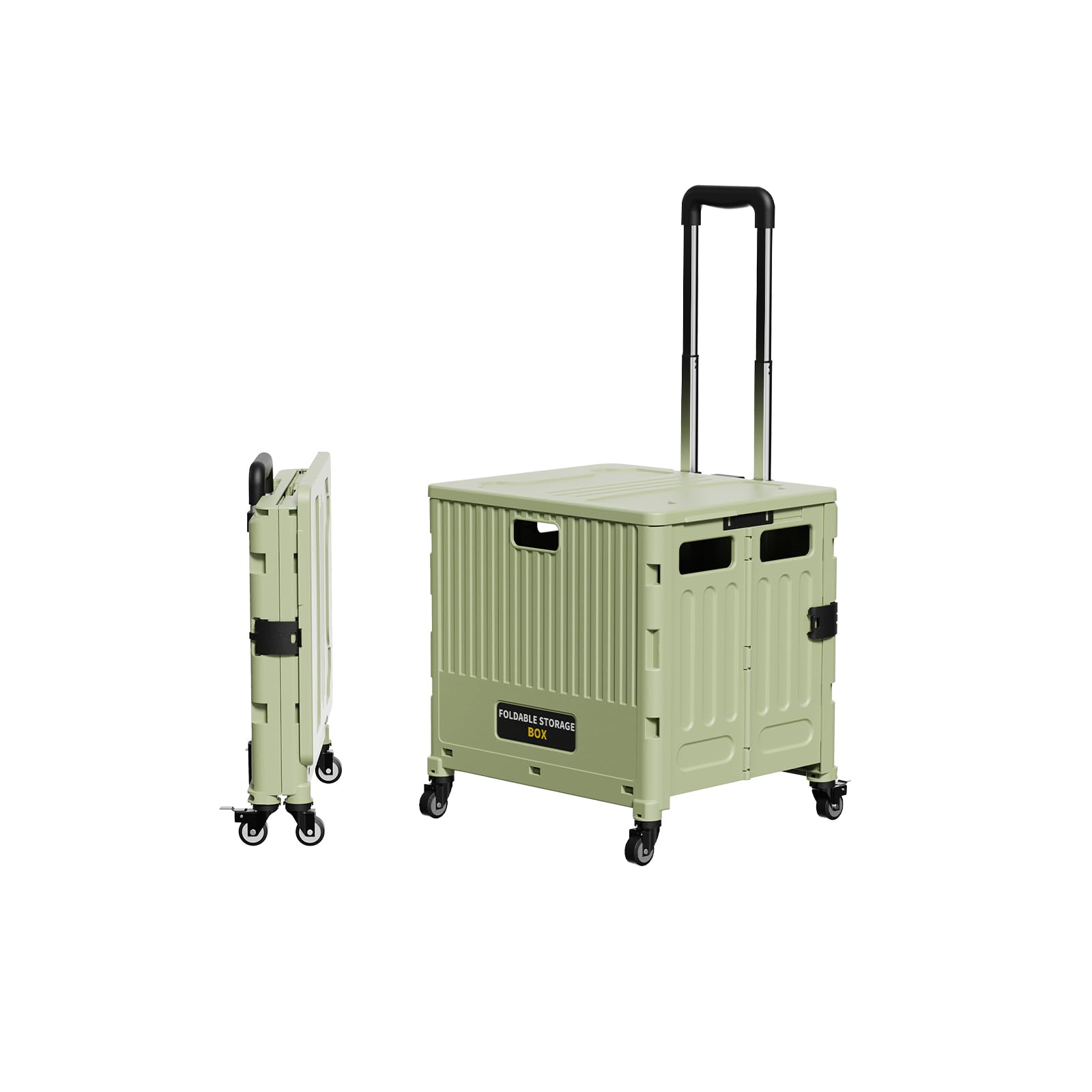 Y K YUKO 融光 キャリーカート 折りたたみ ショッピングカート 幅30.5×奥行35×高さ92.5cm/耐荷70kg /36..