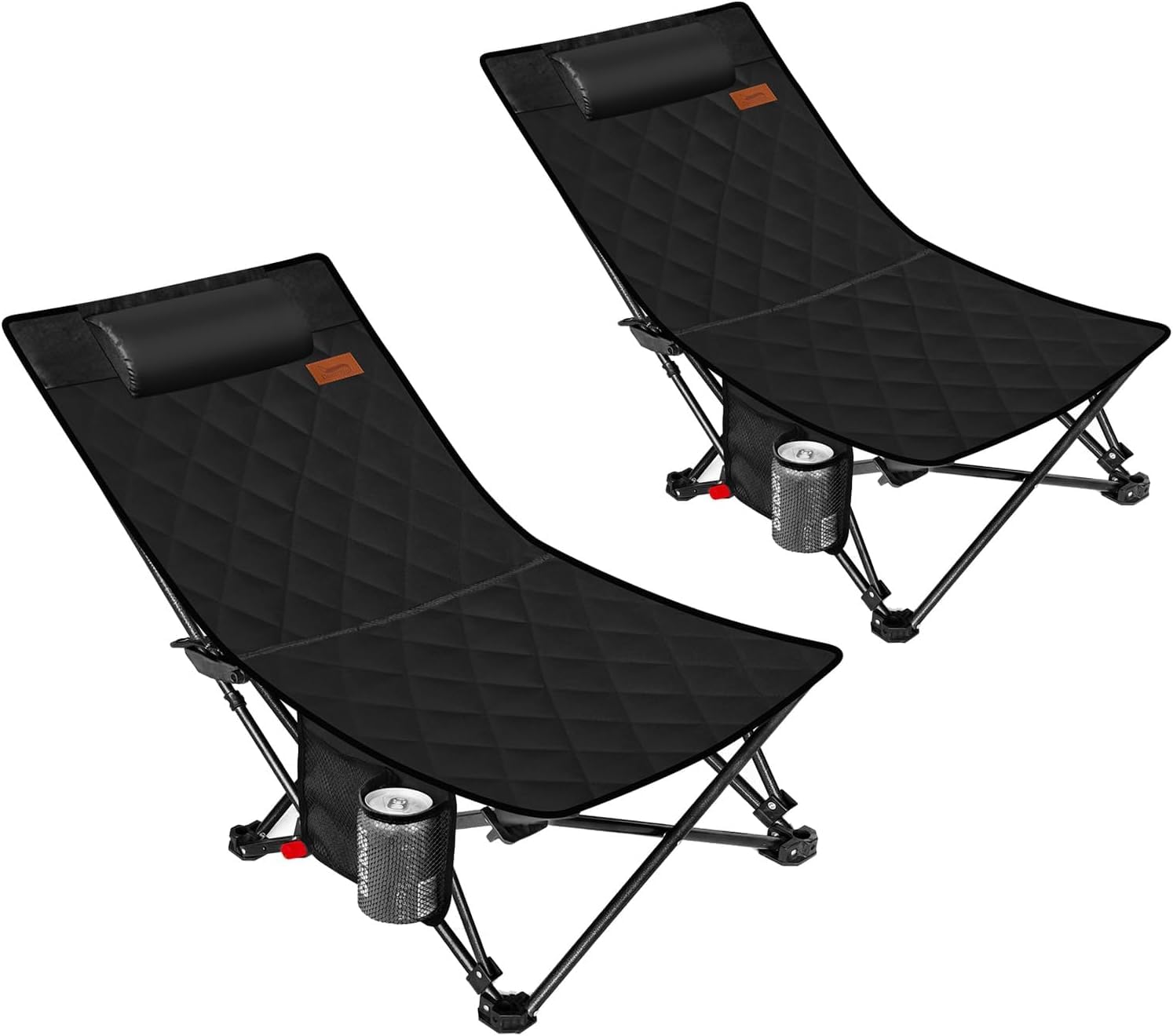楽天RENEWDesertFox キャンプチェア リクライニングチェア アウトドアチェア 単品/セット 折りたたみ 背もたれ角度4段階調節 コンパクト 1秒設営・撤収 ローチェア 軽量【耐荷重150kg】イス 椅子お釣り 登山 携帯便利 ピクニック レジャー キャンプ用