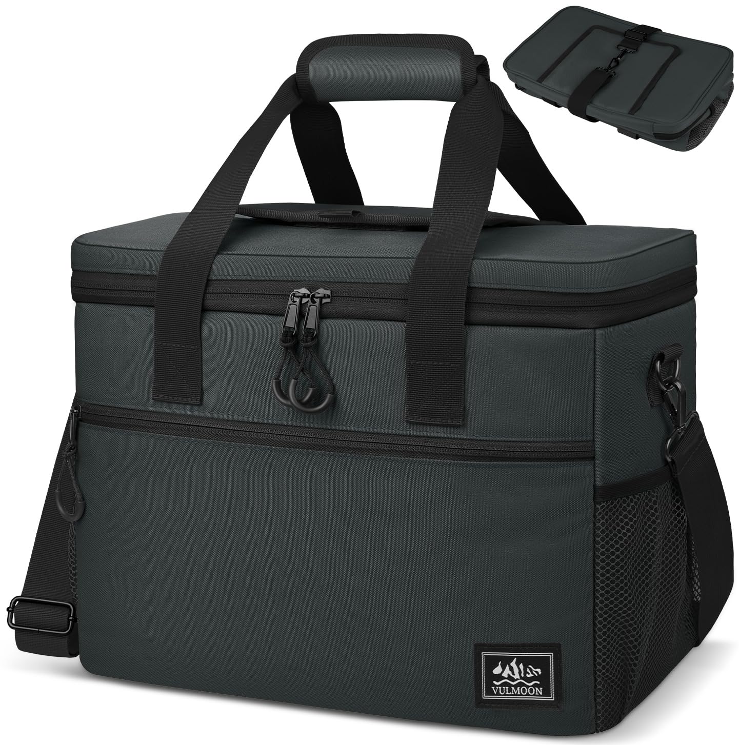 MOTIFUN クーラーボックス 保冷バッグ 35L【900D 48長時間保冷 多層断熱 2025年 夏】折りたためてコン..