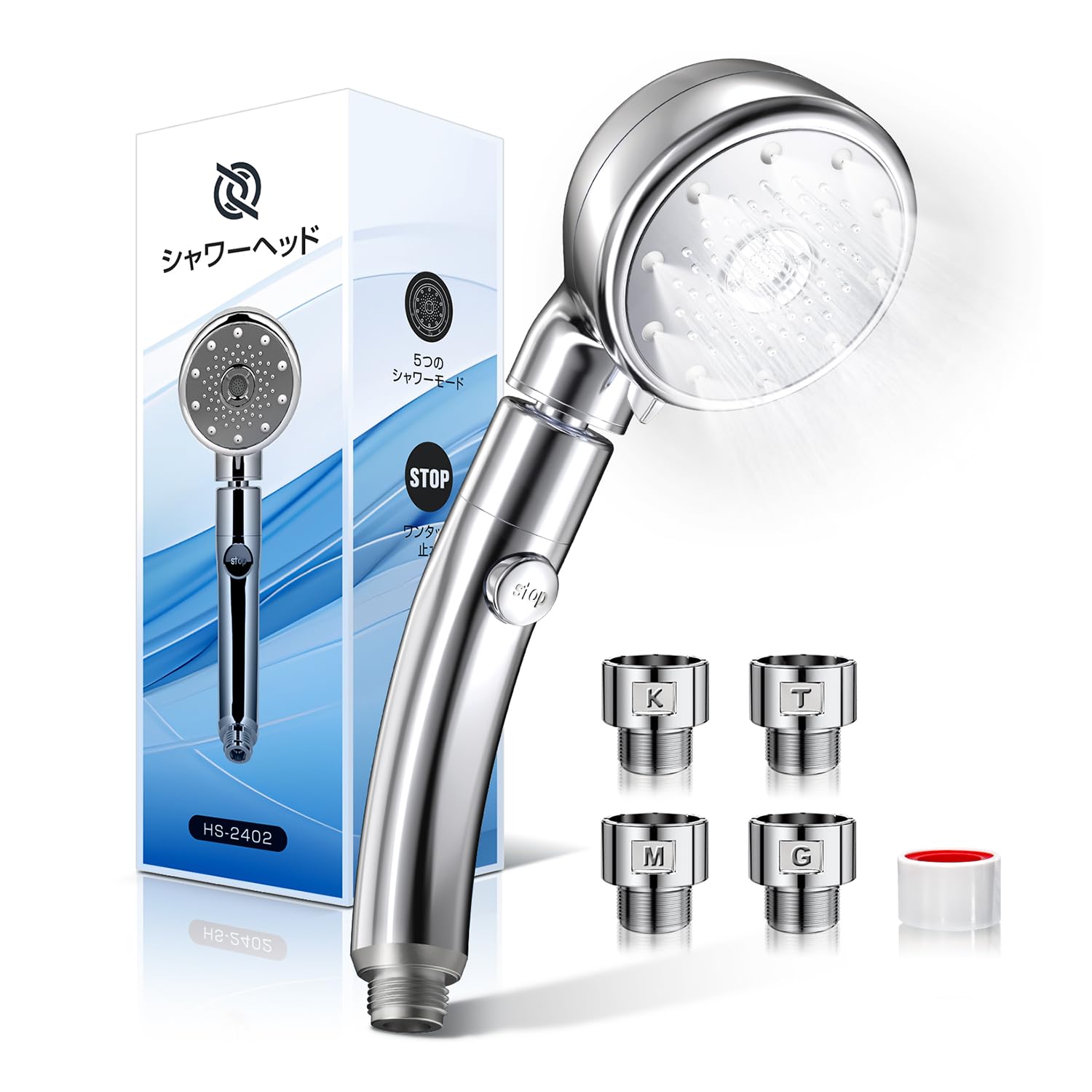 シャワーヘッド マイクロナノバブル ミスト シャワー 【2025革新・89%節水】 節水シャワーヘッド 高水圧 360°角度調整 & 上下60度の回転 3Dプレ...