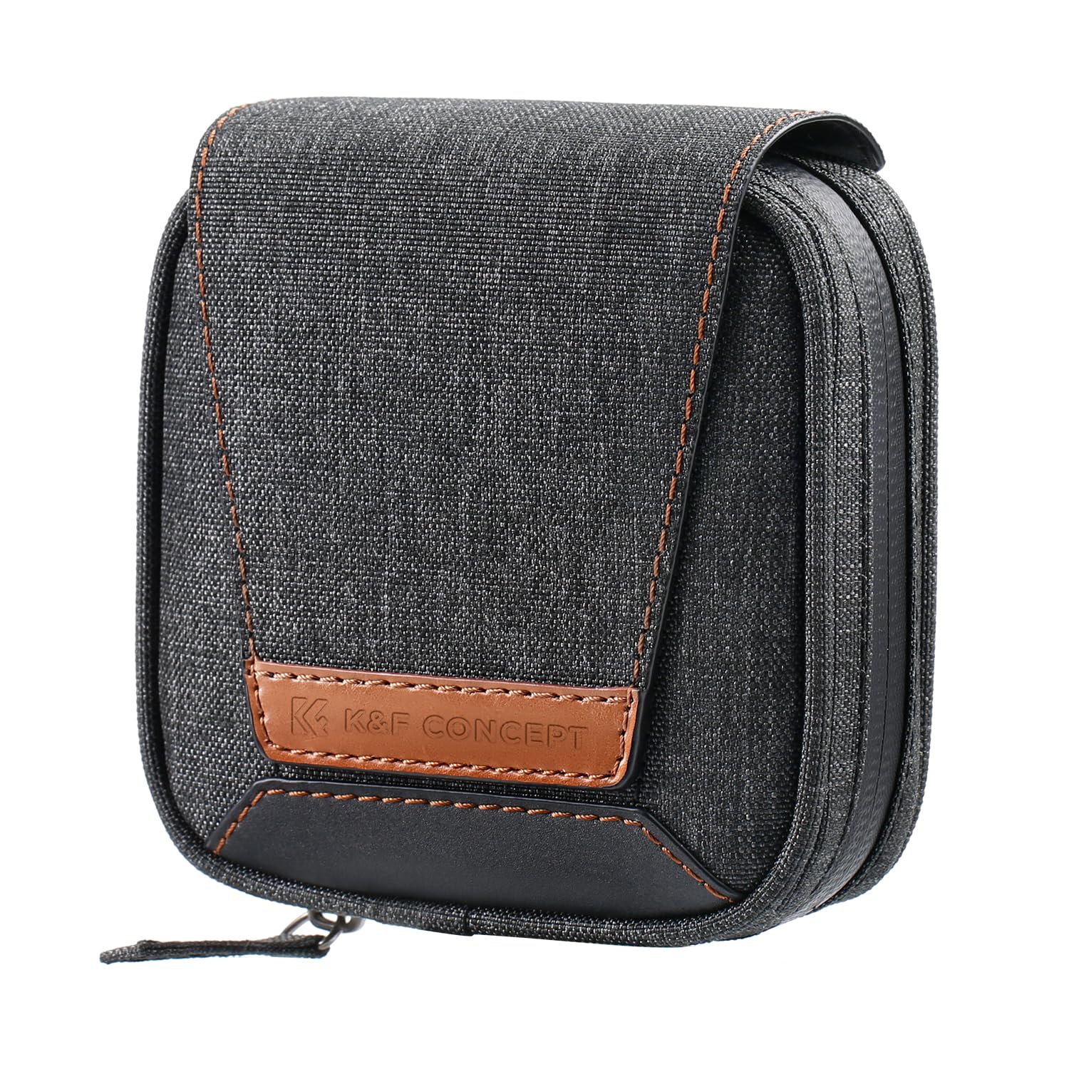 K&F Concept フィルターケース 4枚用 フィルター径95mmまで対応 円形フィルターケース カメラ 一眼レフ フィルターレンズケース フィルターレンズポーチ 防水 防塵