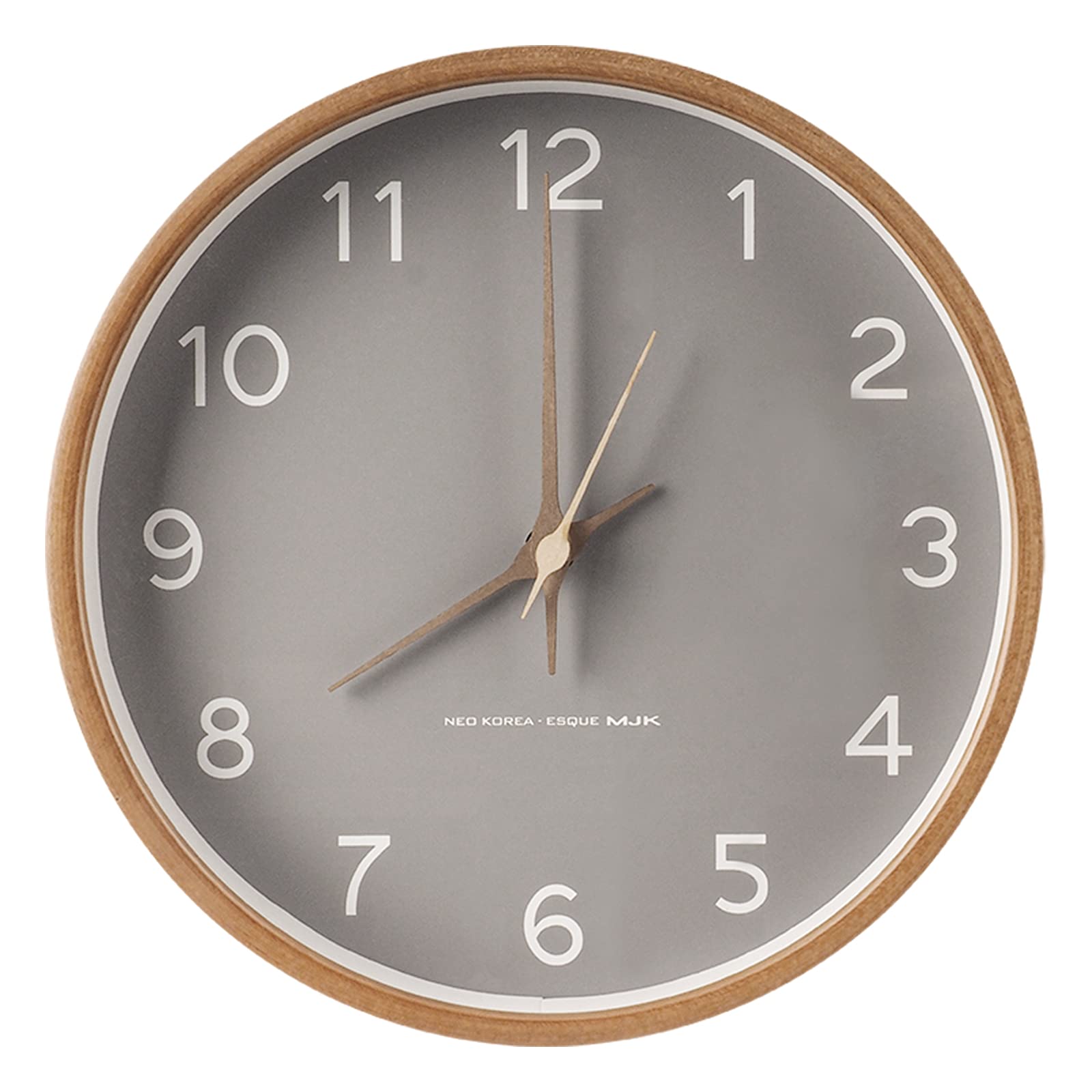 Toys, Hobbies, Games - IFEND 掛け時計 おしゃれ 壁掛け時計 静音 非電波 連続秒針 25cm インテリア 北欧 電池1本付き フック付き (グレー(30cm))