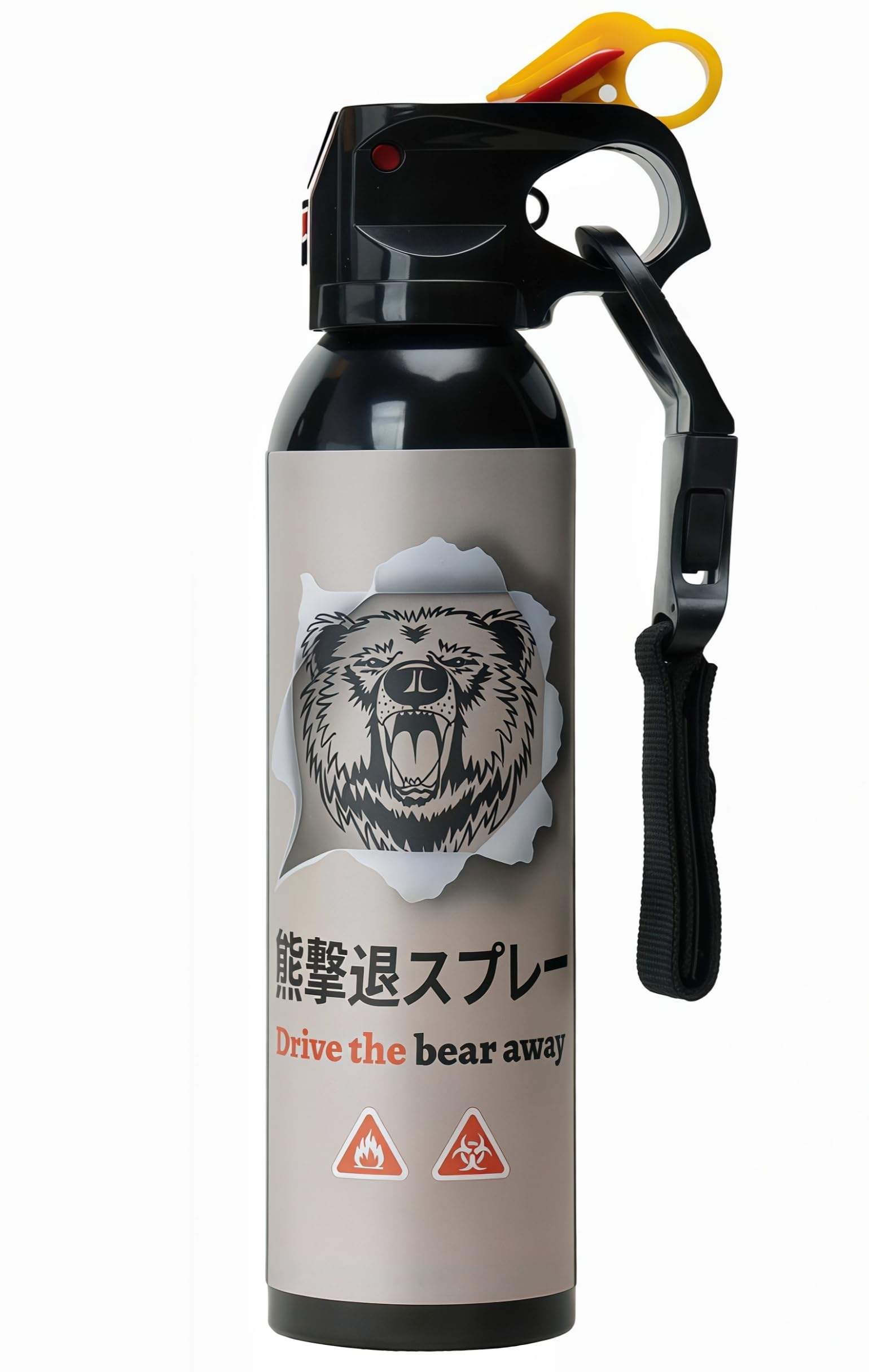MIFIKO 熊撃退スプレー 熊よけスプレー 超強力 熊スプレー 改良モデル 大容量300ml 3-10m長射程 30秒連続噴射 軽量携帯用設計 安全ロック付き ヒグマ/イノシシ対策 クマスプレー 対策 アウトドア 山岳安全 くまよけ道具 熊対策グッズ 長