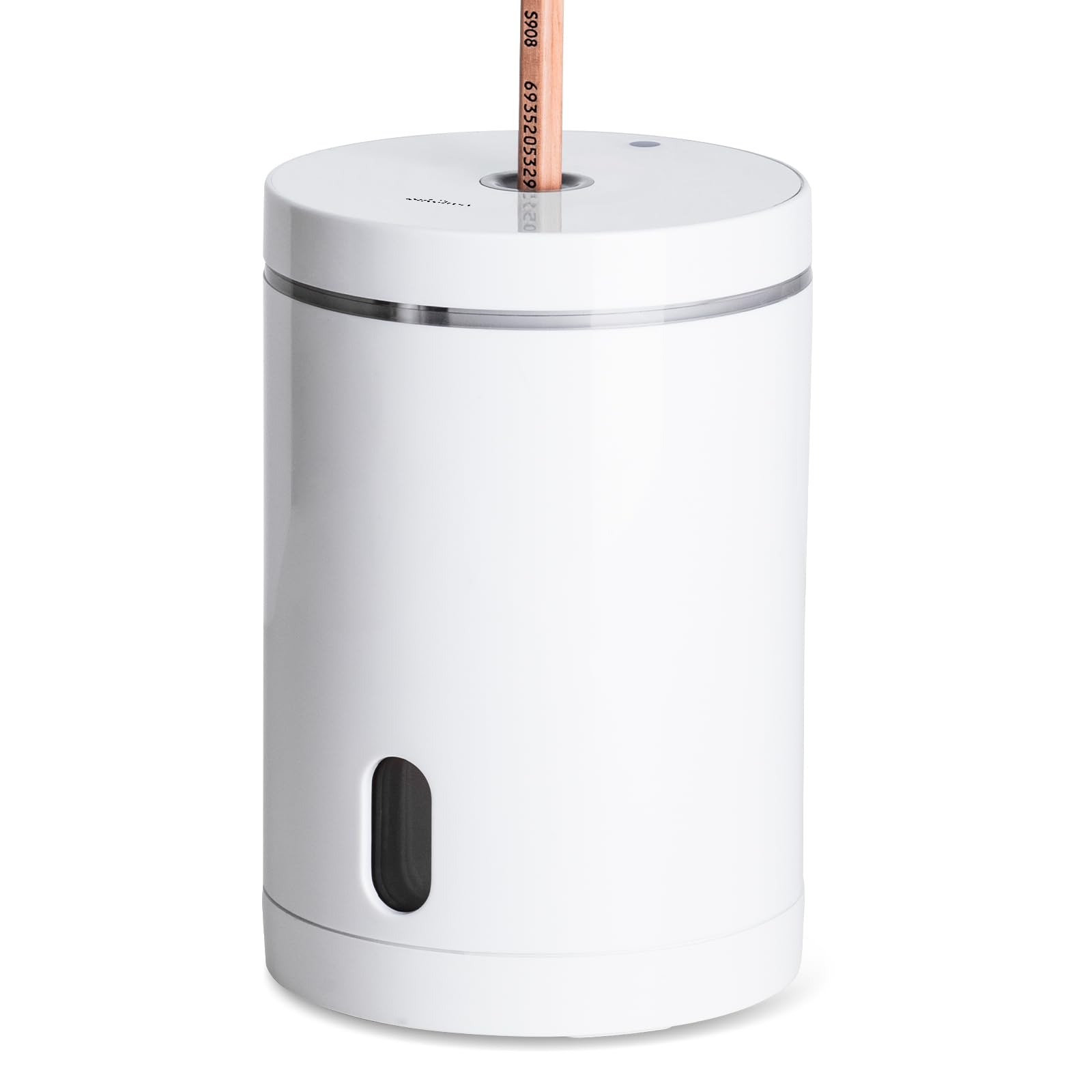 Umimile 鉛筆削り 電動 充電式 自動鉛筆削り 6-8mm鉛筆 3-5S高速切削 メーカー保証1年 螺旋刃 コンパクト 使い易く 子供の贈り物 色鉛筆 デッサン 美術 (ホワイト) renew06-10025312 RENEW パッケージ画像