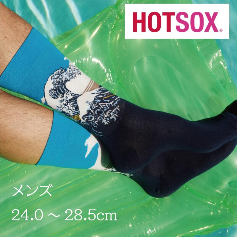 【最大20%OFFクーポン！5/15 0:00~5/16 1:59】【公式 HOTSOX】アート ソックス 靴下 メンズソックス サイズ おしゃれ 靴下 オシャレ プレゼント 柄 アート 絵画 デザイン ブランド アーティスト 靴下