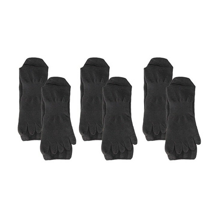 【最大2000円OFFクーポン！期間限定】Dr.Scholl メンズ ビジネスソックス 5本指 消臭 ソックス 3足組 24cm丈 靴下 メンズ 黒 ドクターショール 25.0-28.0cm 膝下 無地 破れにくい フットケア 五本指ソックス 5本指靴下 五本指靴下 5本指ソックス 消臭靴下 抗菌 制菌 男性