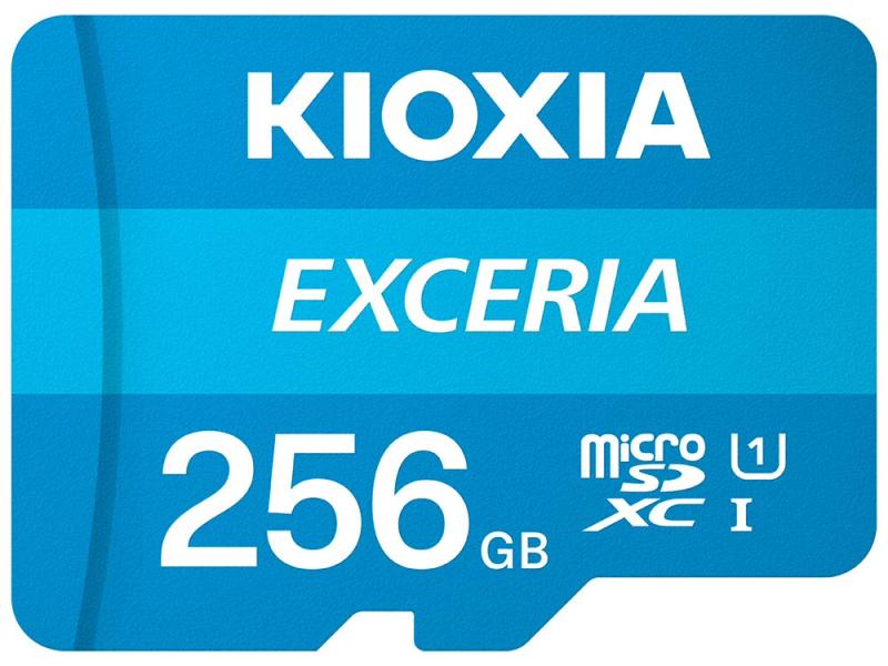 microSDXCJ[h 256GB KIOXIA UHS-I U1 LINVA IWiSDA_v^t sAiiŃij