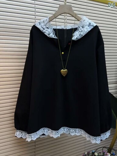 レディース かわいい 大きいサイズ 婦人服 2025 春 フード付き トップスは 女性が 痩せて 太った 女の子と mmに 見えるように 格好良く ユニークで 美しいです レディース かわいい 大きいサイズ 婦人服 2025 春 フード付き トップスは 女性が 痩せて 太った 女の子と mmに 見えるように 格好良く ユニークで 美しいです