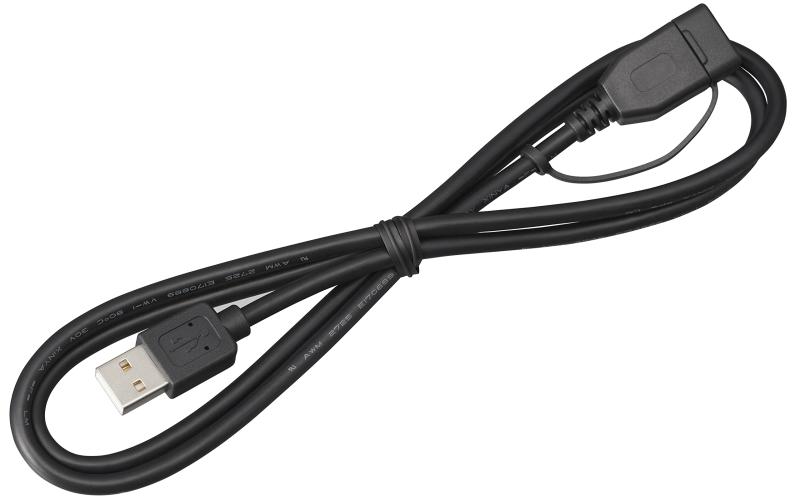 ケンウッド(KENWOOD) MDV-S809F/S809L/S709/S709W専用USB接続ケーブル KNA-22USB ブラック