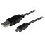StarTech.com USBケーブル/A - Micro-B/50cm/USB 2.0/480Mbps/オス・オス/BK