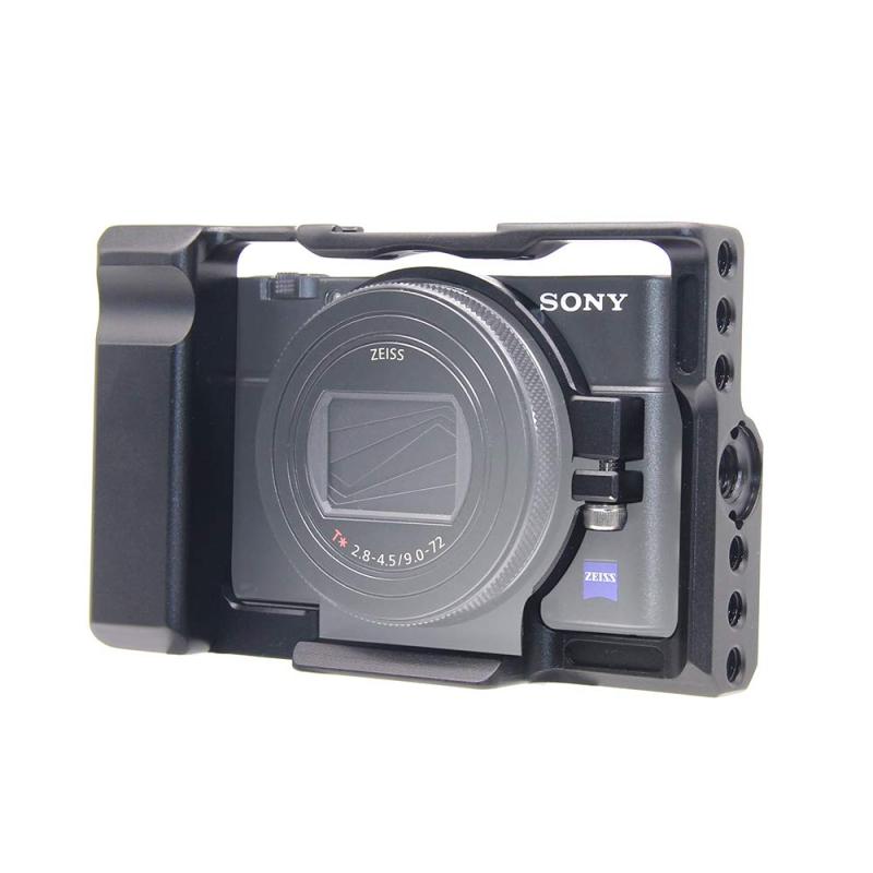 Koowl 対応 SONY ソニー RX100M7 RX100 VII カメラ 専用 ケージ 超拡張性 Arri規格のネジ穴がある Arca規格プレートがあり DSLR 装備 拡張カメラケージ 軽量 取付便利 耐久性 耐腐食性 RX100M7…