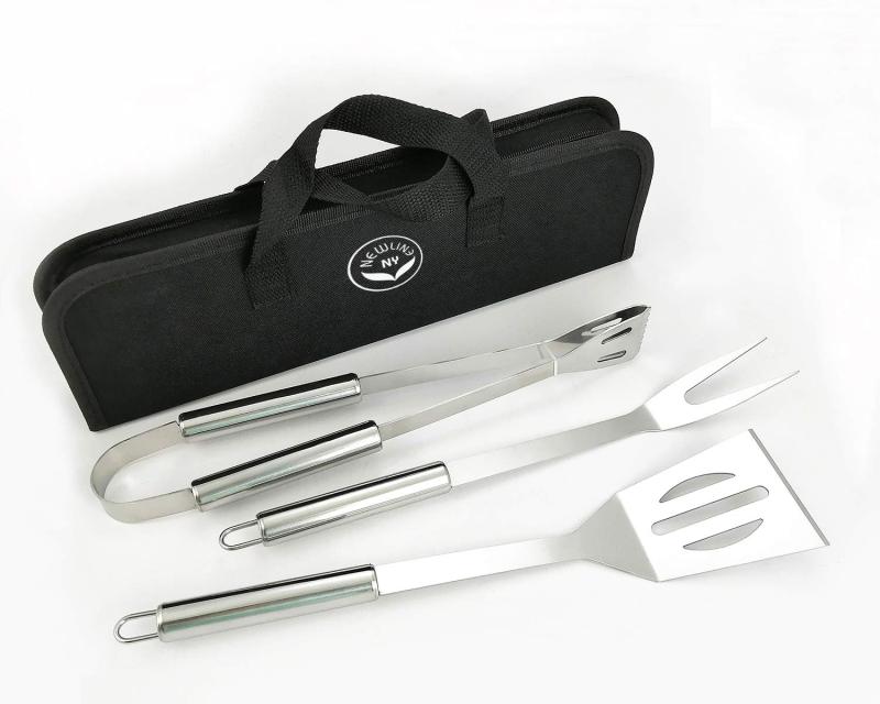 NewlineNY Stainless Steel BBQ Grill Tool Kit