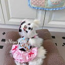 ルームウェア レディース メンズ ミヤ ペット 犬と 猫用 服 プリンセス ドレス 甘くて クールな 小型 犬