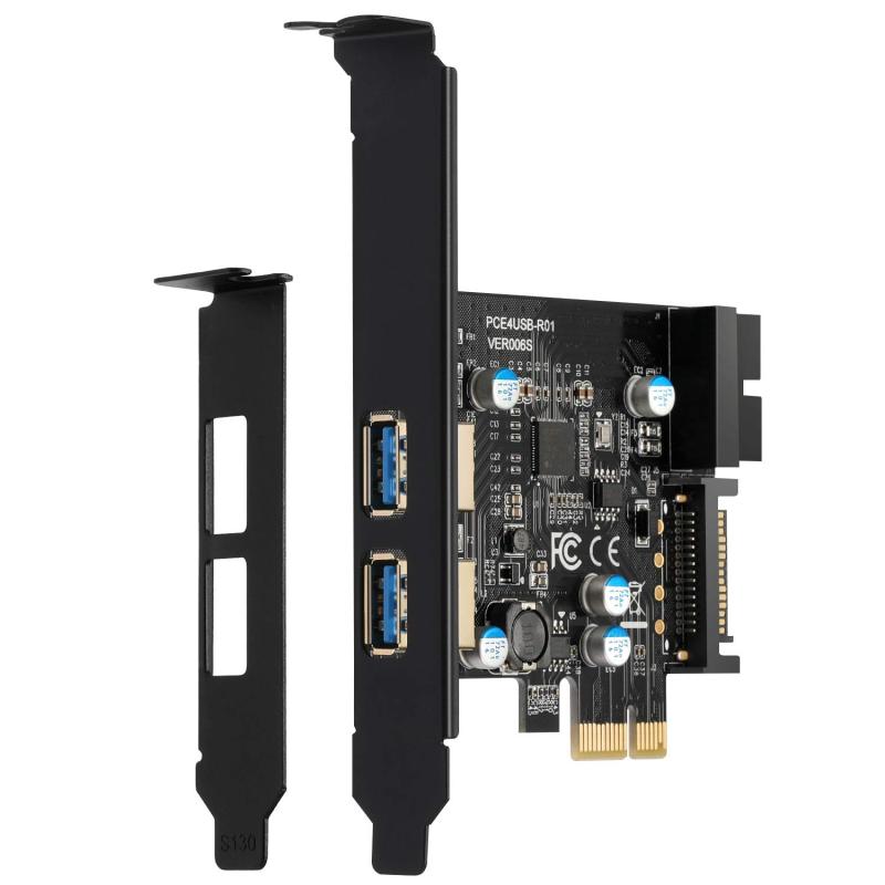 BEYIMEI PCI-E 1X-USB3.0拡張カード