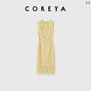 レディース トップス Tシャツ COKEYA / ソフィー ハレット レース ノースリーブ パーティー エレガント ミディアム 丈 ワンピース 女性 夏