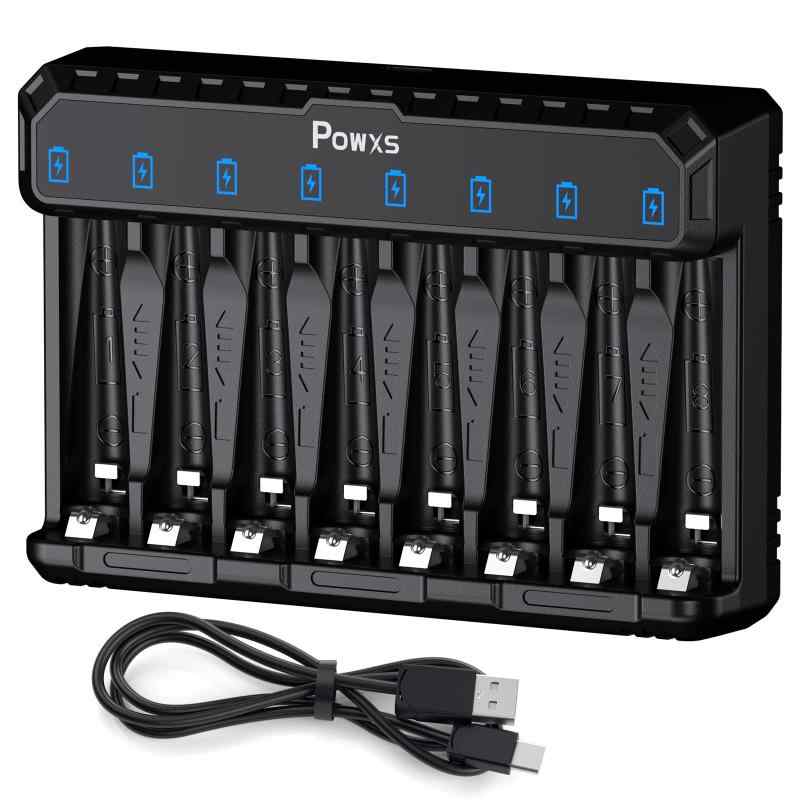 POWXS 電池 充電器セット