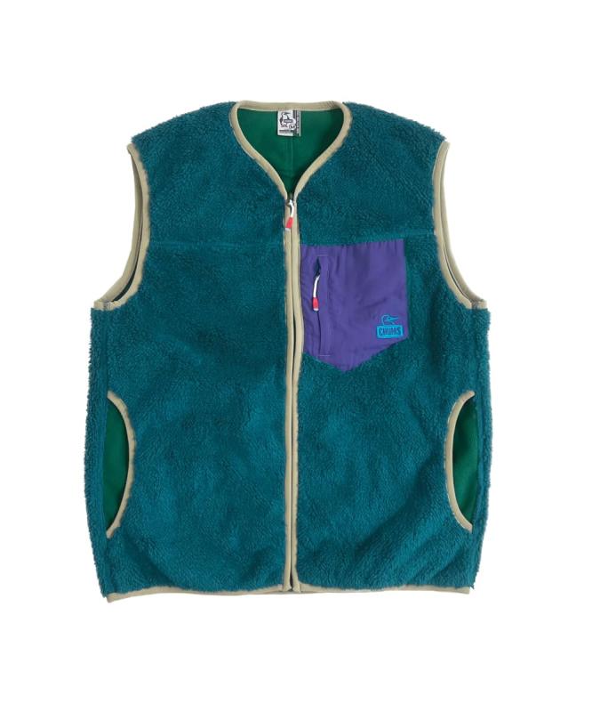 [`X] AE^[ Bonding Fleece No Collar Vest Y