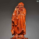 インテリア オブジェ ローズウッド 彫刻 老 子 像 装飾品 自宅 リビング ルーム ポーチ オフィス デスク トップ キャラクター 装飾 ギフト