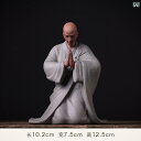 インテリア おしゃれ 陶器の フィギュアな 僧侶の 飾り 禅 防具 棚 チャイナ風 リビング ルーム ポーチ ティールーム デスク トップの 装飾