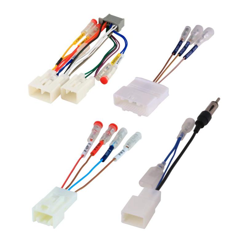 ENDY トヨタ車用 パナソニックナビ取付ダイレクトハーネスセット(ステアリングリモコン28ピン仕様) EJC-0009PA