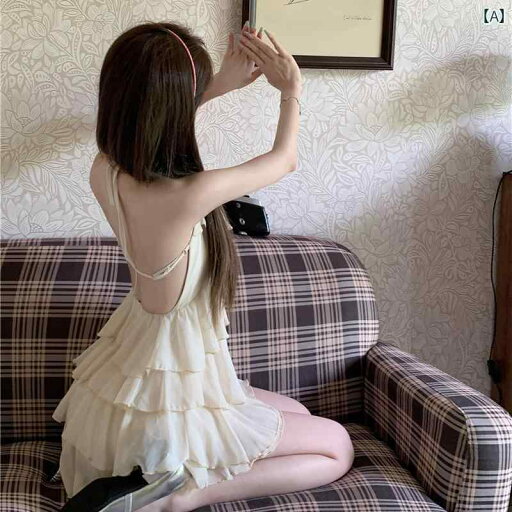 レディース トップス オシャレ 韓国 魅惑的 白い バックレス ホルターネック サスペンダー ドレス レディース 夏の な 海辺の 休暇 ふわふわ ケーキの ショート スカート 小柄 レディース トップス オシャレ 韓国 魅惑的 白い バックレス ホルターネック サスペンダー ドレス レディース 夏の な 海辺の 休暇 ふわふわ ケーキの ショート スカート 小柄