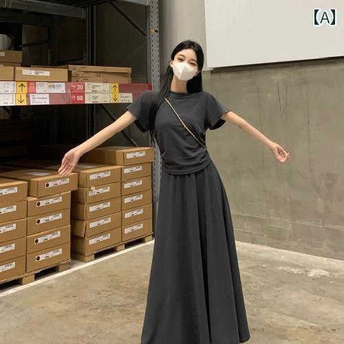 かわいい 春夏 大きめ サイズ レディース カジュアル スーツ スカート 脂肪 mmの 肉を 隠す 腹の 半袖 トップス スカートの 夏の 衣装 完全な セット かわいい 春夏 大きめ サイズ レディース カジュアル スーツ スカート 脂肪 mmの 肉を 隠す 腹の 半袖 トップス スカートの 夏の 衣装 完全な セット