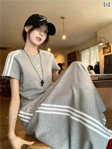 かわいい 春夏 スポーツ ボウ トップ スカート スーツ レディース 夏 大きいサイズ 太め 女子 韓国 スリム ツーピース かわいい 春夏 スポーツ ボウ トップ スカート スーツ レディース 夏 大きいサイズ 太め 女子 韓国 スリム ツーピース