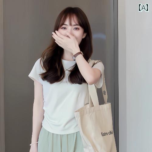 レディース コート 春 オシャレ 夏の レディース 服 2025 韓国 ootdは 美しい 半袖 Tシャツ トップス ツーピース スーツ 完全な セットを 着用 します レディース コート 春 オシャレ 夏の レディース 服 2025 韓国 ootdは 美しい 半袖 Tシャツ トップス ツーピース スーツ 完全な セットを 着用 します