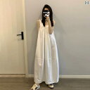 レディース コート 春 オシャレ 白い ノースリーブベスト ドレスの レディース 服の 夏の 2025 海辺の 休暇 フランスの 初恋のの ロング スカート