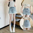 レディース スカート ショートパンツ レース デニムショートパンツ スカート レディース 夏 薄手 2025 スリム ファッション ホット ガール レトロ ショ...