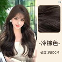 ウィッグ ロング ロングヘア 女性用 ウィッグ フル ヘッド セット シミュレーション ヘア ファッション ふわふわ ロング カール 韓国 ビッグウェーブ