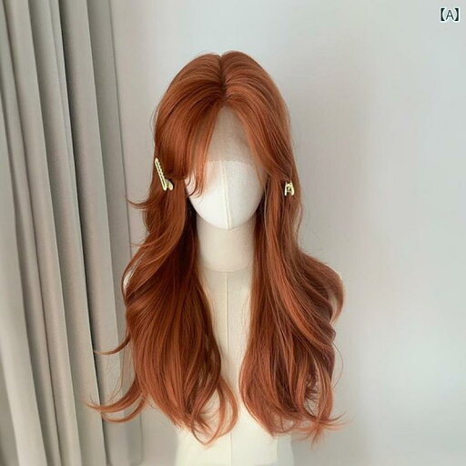 ウィッグ ロング ロングヘア アメリカン 大きい オレンジ色の 汚れた ドーパミン ウィッグの 額の レースの 女性用 ビッグウェーブの 巻き 毛の 長い 前髪 ウィッグ ロング ロングヘア アメリカン 大きい オレンジ色の 汚れた ドーパミン ウィッグの 額の レースの 女性用 ビッグウェーブの 巻き 毛の 長い 前髪