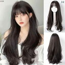 ウィッグ ロング レディース 女性用 ウィッグ ロング カール ヘア ビッグウェーブ フル ヘッド セット スタイル やや ナチュラル