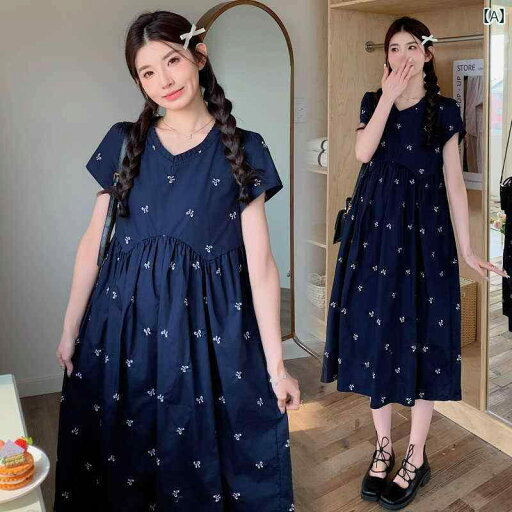 マタニティワンピース マタニティウエア マタニティ服 マタニティウェア 夏 ゆったり 年齢を 感じさせにくい 刺繍 ワンピース 2025年 小さめ ハイウエスト スリム ミディアム ロング スカート マタニティワンピース マタニティウエア マタニティ服 マタニティウェア 夏 ゆったり 年齢を 感じさせにくい 刺繍 ワンピース 2025年 小さめ ハイウエスト スリム ミディアム ロング スカート