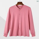 シニアファッション レディース トップス 向け 綿 秋服と 秋 パンツ レディース 母 祖母 カーディガン 大きいサイズ 保温 下着 セット セーター