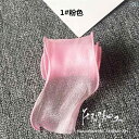 DIY 飾り リメイク マジック カラー リリー サテン フラッシュ ヤーン 46 色 韓国 糸 ウェーブ エッジ リボン お土産 DIY 素材