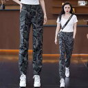 迷彩 カモ柄 パンツ 速乾 迷彩 パンツ レディース 夏 薄手 マルチ ポケット オーバー オール 2025 ハイウエスト アウトドア 九分丈 カジュアル