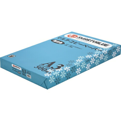 高白色コピー用紙 A3 500枚 PEFC認証 坪量約68g 紙厚約91μm 白色度ISO約90%以上