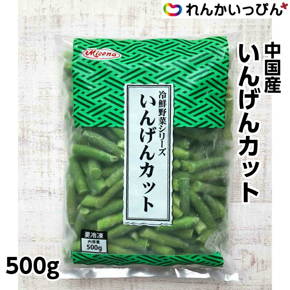 冷凍 中国 いんげんカット 500g 冷凍野菜 カット野菜 時短 サラダ 炒め物 業務用