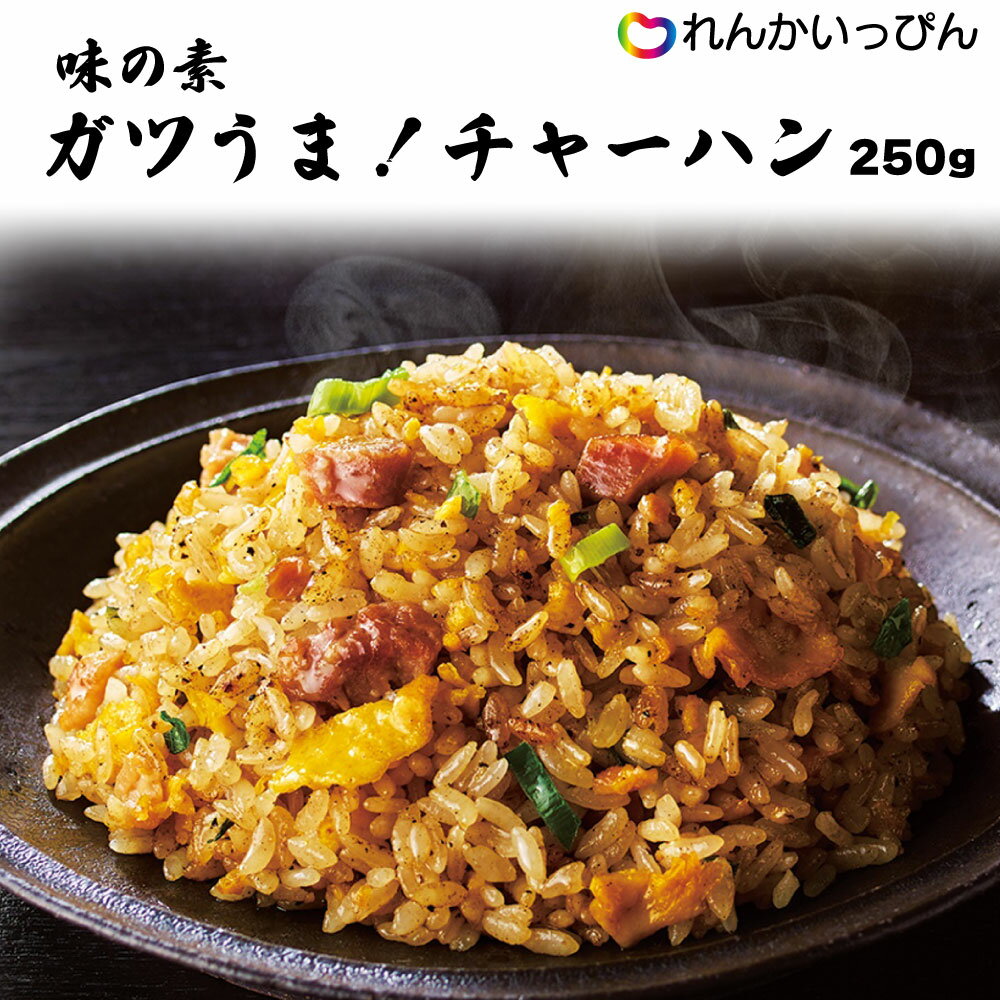 冷凍　味の素　ガツうま！チャーハン　250g　電子レンジ対応　冷凍チャーハン　時短調理業務用食品　本州四国10,000円以上で1箱分送料無料