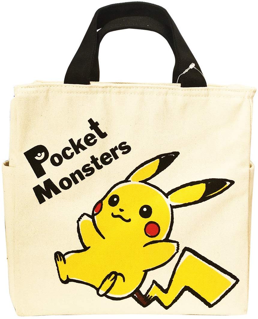 ポケットモンスター スクエア保冷バッグ ピカチュウ トートバッグ レディース ピカチュウおしり PMAP896 pokemon かわいい おしゃれ キャラクター グッズ