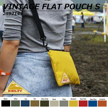 1日限定クーポン配布中 ケルティ サコッシュバッグ レディース メンズ VINTAGE FLAT POUCH Sサイズ ミニ ショルダーバッグ ブランド ポシェット 斜めがけ