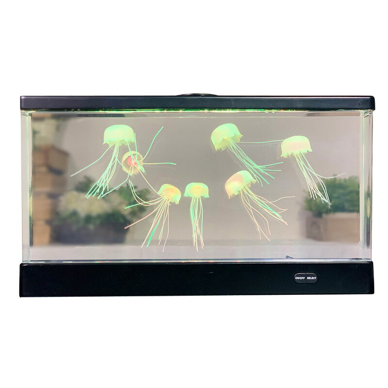 Aquarium Jellyfish Wide アクアリウム クラゲ ワイド LEDライト グラデーション イルミネーション クラゲ インテリア リビング 水族館