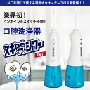 口腔洗浄器 ジェットウォッシャー 300ml 大容量タンク スキ間シャワー 口腔洗浄機 歯周病予防 自宅 高圧 USB IPX7防水 口腔ケア プレゼント 歯磨...
