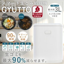 家庭用 生ごみ減量乾燥機 生ごみ処理機 パリパリキュー 3L 臭わない バケツ 密閉 消臭 ごみ箱 お手入れ簡単 ふた付き 生ごみ箱 ゴミ箱 キッチン 乾燥機 助成金対象 活性炭の力