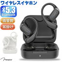 ワイヤレス イヤホン bluetooth5.3 25H連続再生 耳掛け ノイズキャンセリング 自動ペアリング iPhone/Android 落ちにくい 左右分離...