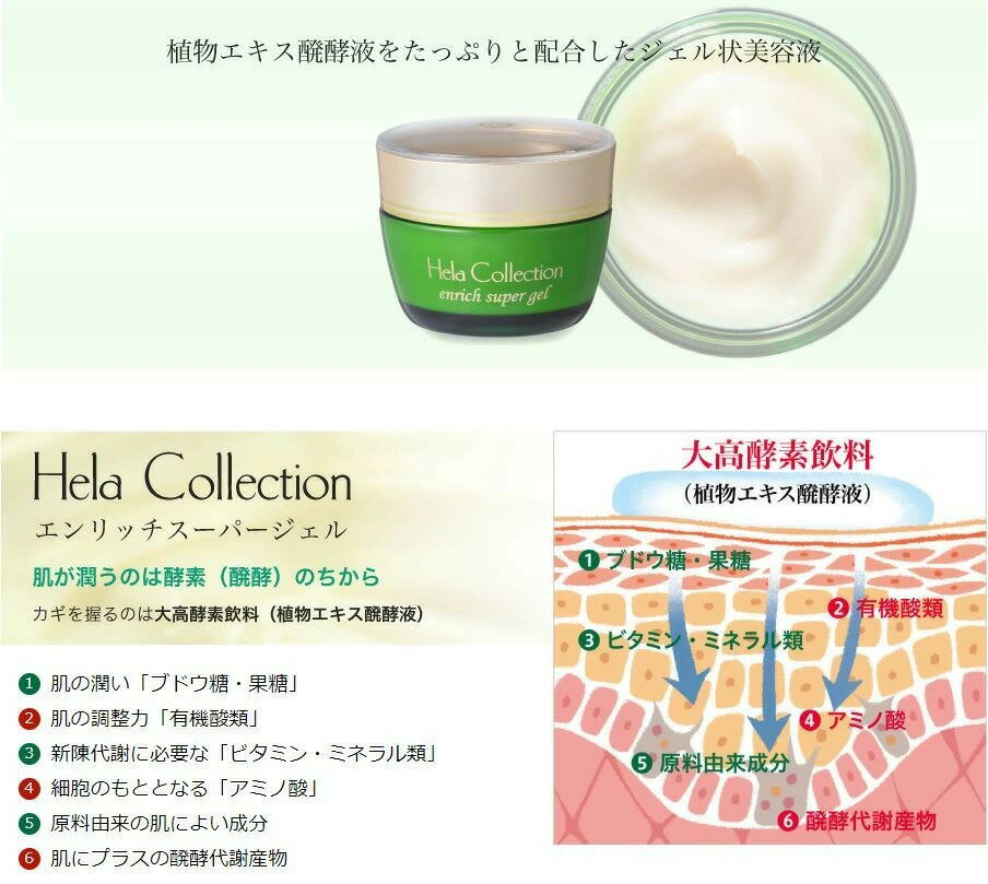 【2個セット】大高酵素 エンリッチスーパージェル （ジェル状美容液）　送料無料 2
